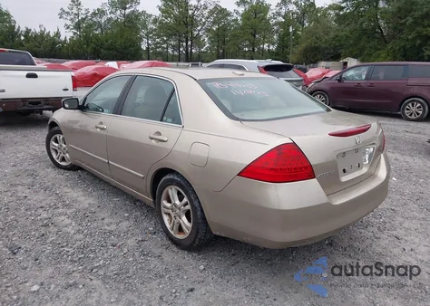2007 Honda Accord 2.4 Ex из США, поврежденный, VIN 1HGCM56807A186477